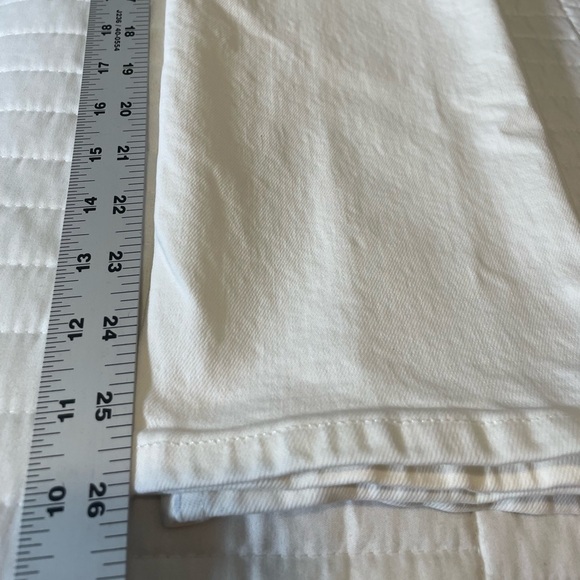 Everlane Ivory Cotton High-Rise Straight Leg Jeans Off White Classic woman’s 27 - Picture 10 of 13